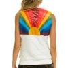 Vests | Aviator Nation SUNBURST VEST - GLOSSY WHITE GLOSSYWHITE