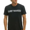 Tees | Tees | Aviator Nation SURF NAKED TEE - CHARCOAL