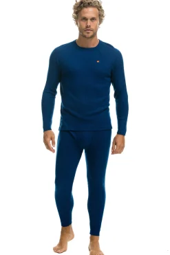 Base Layers | Aviator Nation THERMAL BASE LAYER BOTTOM - ROYAL