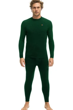Base Layers | Aviator Nation THERMAL BASE LAYER BOTTOM - FOREST