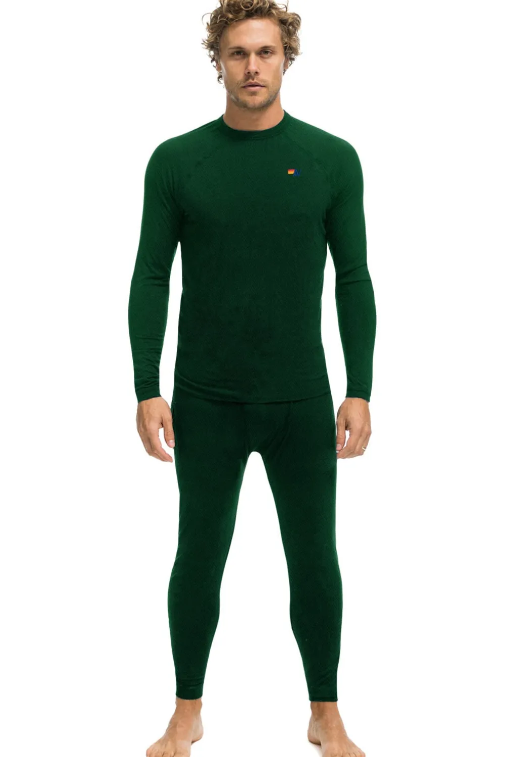 Base Layers | Aviator Nation THERMAL BASE LAYER BOTTOM - FOREST