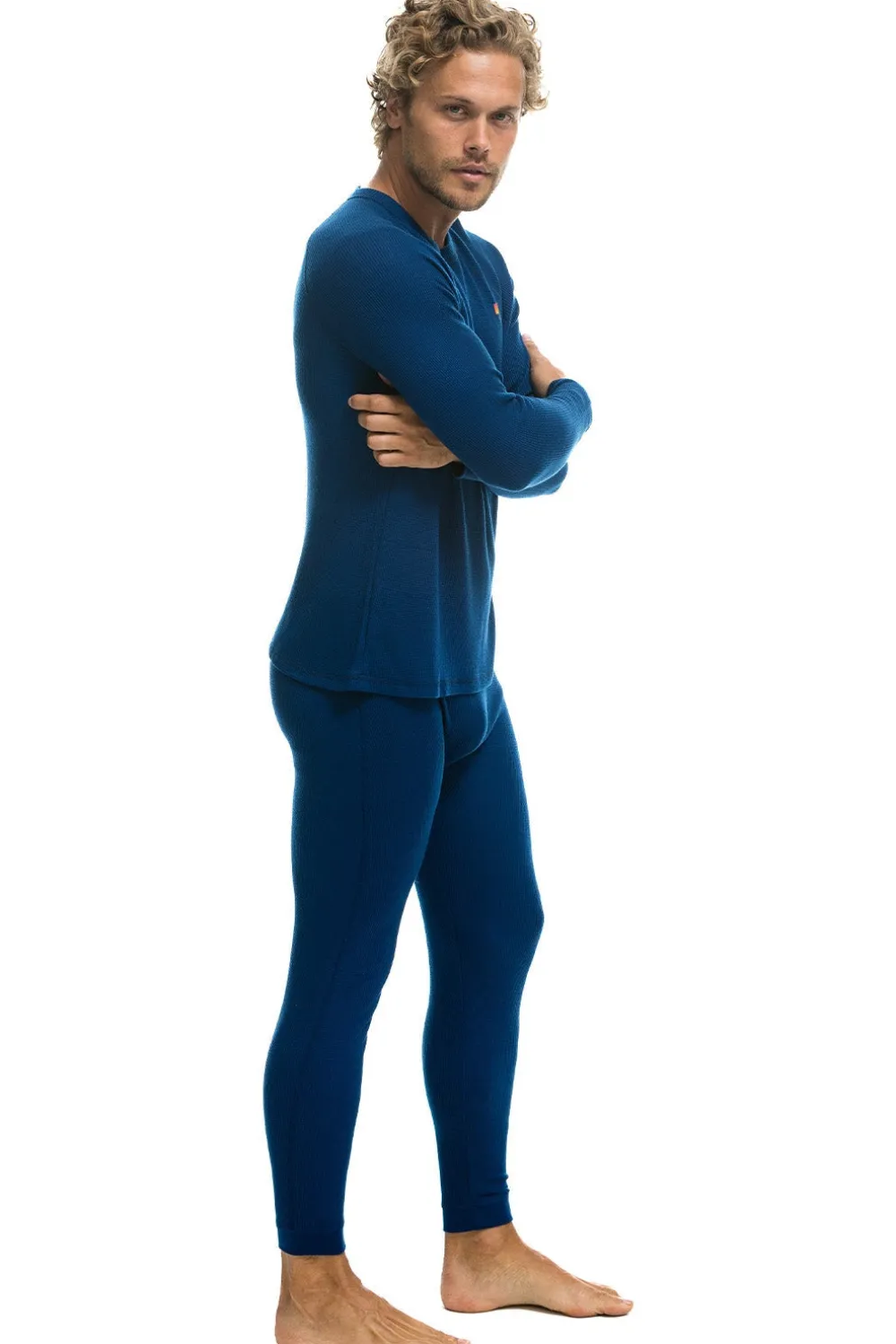 Base Layers | Aviator Nation THERMAL BASE LAYER BOTTOM - ROYAL