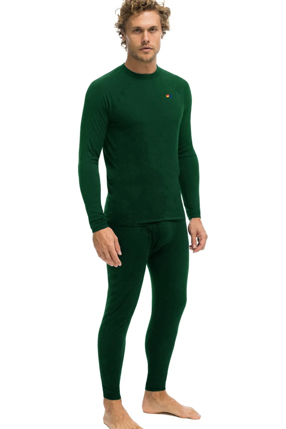 Base Layers | Aviator Nation THERMAL BASE LAYER BOTTOM - FOREST