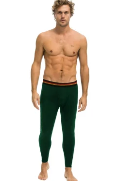 Base Layers | Aviator Nation THERMAL BASE LAYER BOTTOM - FOREST