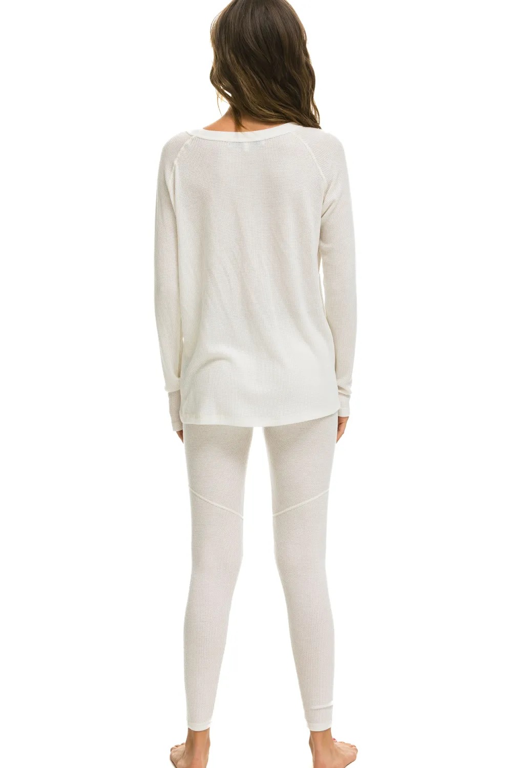 Base Layers | Aviator Nation THERMAL BASE LAYER BOTTOM - VINTAGE WHITE VINTAGEWHITE