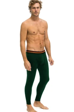 Base Layers | Aviator Nation THERMAL BASE LAYER BOTTOM - FOREST