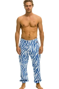 Sweatpants | Aviator Nation TIGER SWEATPANTS - BLUE TIGER BLUETIGER