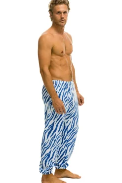 Sweatpants | Aviator Nation TIGER SWEATPANTS - BLUE TIGER BLUETIGER