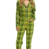 Flight Suits | Flight Suits | Aviator Nation UNISEX PLAID FLIGHT SUIT - AVOCADO PLAID AVOCADOPLAID