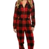 Flight Suits | Flight Suits | Aviator Nation UNISEX PLAID FLIGHT SUIT - BUFFALO PLAID BUFFALOPLAID