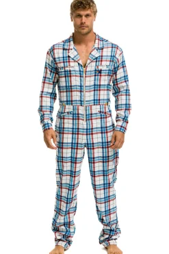 Flight Suits | Flight Suits | Aviator Nation UNISEX PLAID FLIGHT SUIT - MONTAUK PLAID MONTAUKPLAID