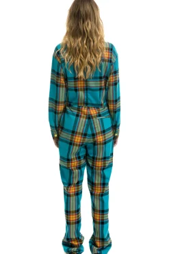 Flight Suits | Flight Suits | Aviator Nation UNISEX PLAID FLIGHT SUIT - JACKSON PLAID JACKSONPLAID