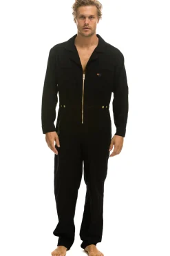 Flight Suits | Flight Suits | Aviator Nation UNISEX TWILL FLIGHT SUIT - BLACK