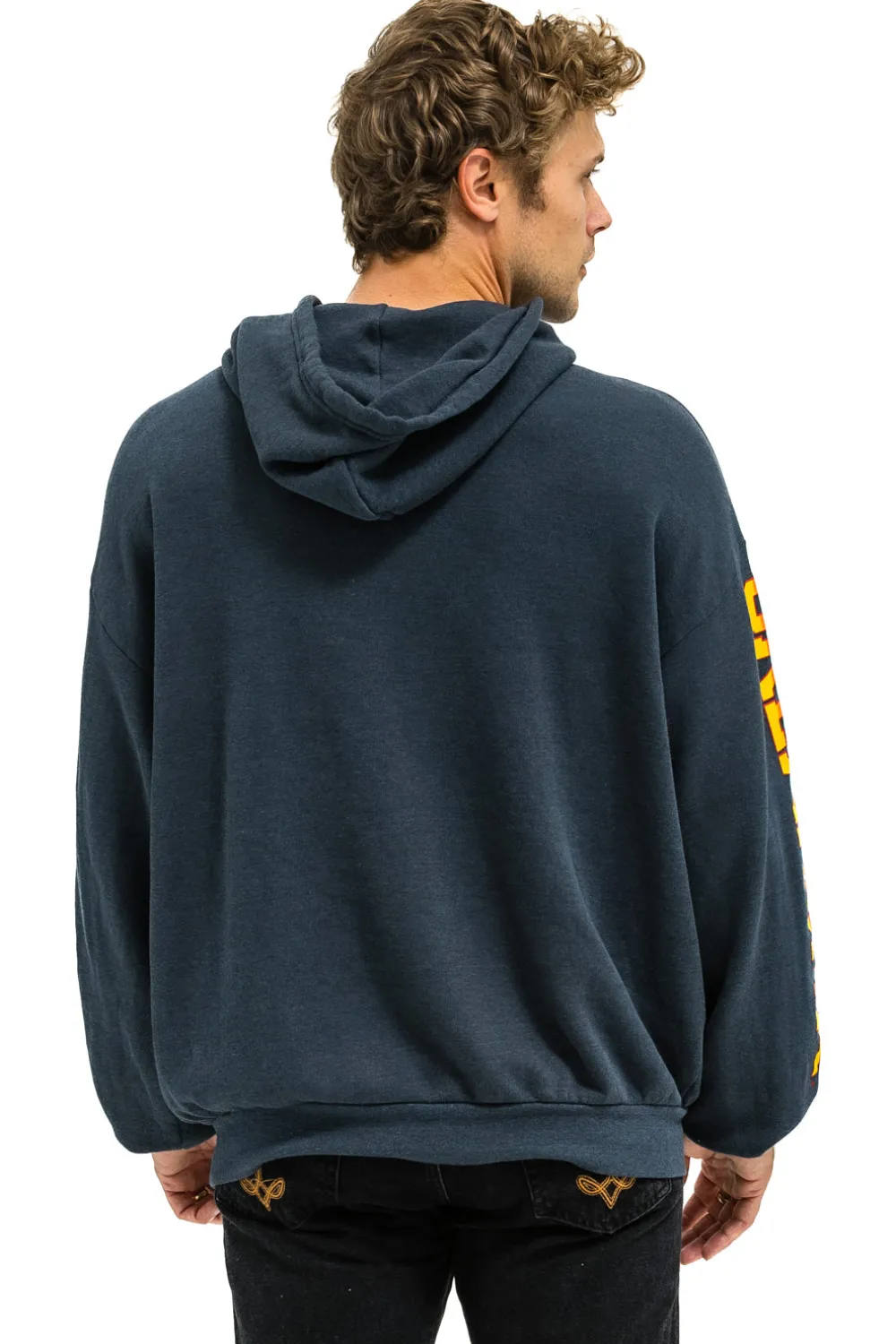 Hoodies | Collab Merchandise | Aviator Nation UNIVERSITY OF OKLAHOMA PULLOVER HOODIE RELAXED - CHARCOAL