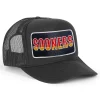 Collab Merchandise | Collab Merchandise | Aviator Nation UNIVERSITY OF OKLAHOMA SOONERS VINTAGE LOW RISE TRUCKER - BLACK