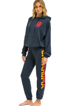 Collab Merchandise | Collab Merchandise | Aviator Nation UNIVERSITY OF OKLAHOMA UNISEX SWEATPANTS - CHARCOAL