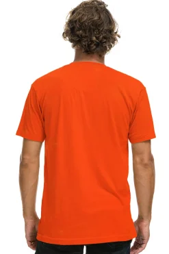 Collab Merchandise | Collab Merchandise | Aviator Nation UNIVERSITY OF TEXAS CREW TEE SHIRT - ORANGE