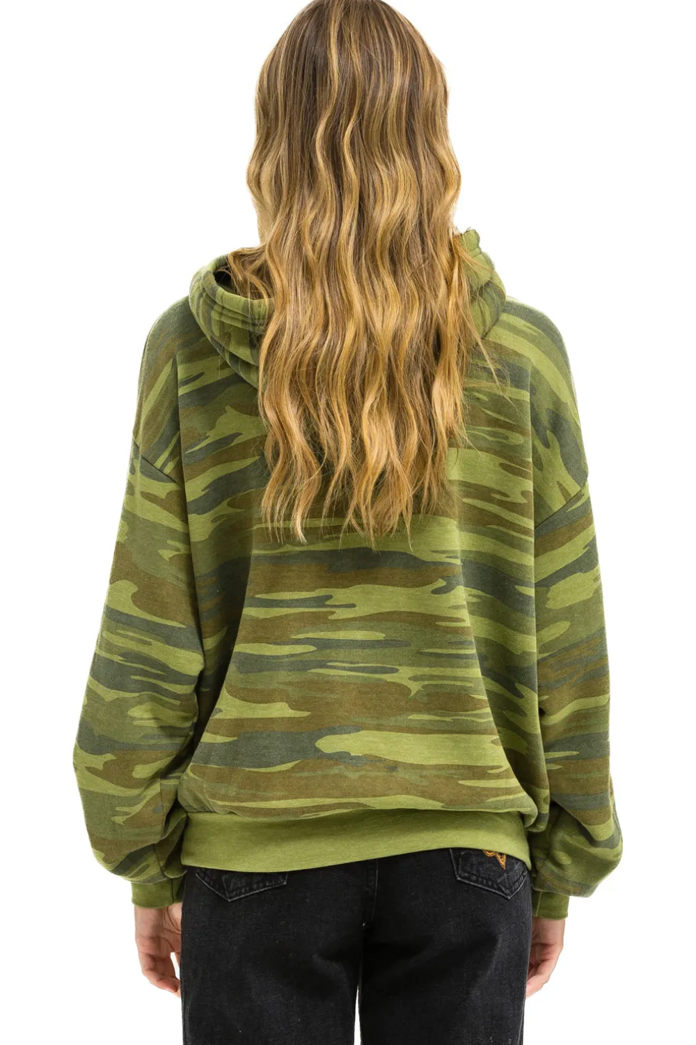 Hoodies | Collab Merchandise | Aviator Nation UNIVERSITY OF TEXAS PULLOVER HOODIE RELAXED - CAMO