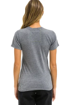 Tees | Collab Merchandise | Aviator Nation UNIVERSITY OF TEXAS STATE LOGO CREW TEE SHIRT - HEATHER