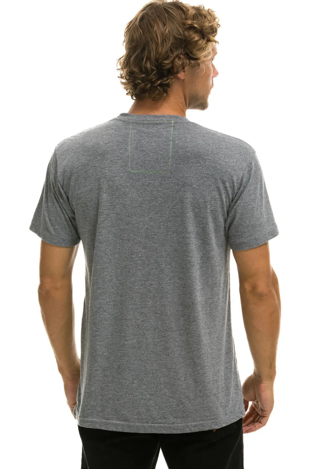 Tees | Collab Merchandise | Aviator Nation UNIVERSITY OF TEXAS STATE LOGO CREW TEE SHIRT - HEATHER