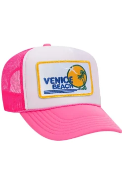 Trucker Hats | Trucker Hats | Aviator Nation VENICE BEACH VINTAGE TRUCKER HAT