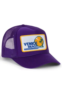 Trucker Hats | Trucker Hats | Aviator Nation VENICE BEACH VINTAGE TRUCKER HAT