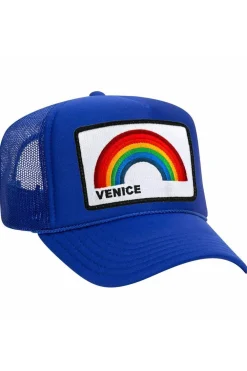 Trucker Hats | Trucker Hats | Aviator Nation VENICE RAINBOW TRUCKER HAT