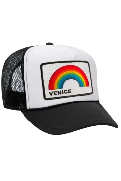 Trucker Hats | Trucker Hats | Aviator Nation VENICE RAINBOW TRUCKER HAT