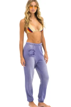 Sweatpants | Aviator Nation VENICE SURFER SWEATPANTS - FADED GRAPE FADEDGRAPE
