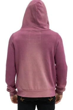 Hoodies | Hoodies | Aviator Nation VENICE SURFER ZIP HOODIE - FADED BERRY FADEDBERRY