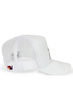 Trucker Hats | Trucker Hats | Aviator Nation VINTAGE BOLT TRUCKER HAT theperfectpairing!Allofourproductsgothroughanintensebreaking-downprocessthatgivesthemavintagefeelyou'lllovebecauseit'sbrokeninfromdayoneofwearingit.Allofourhatsareadjustable!