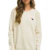 Sweatshirts | Aviator Nation VINTAGE CABIN 2 UNISEX CASHMERE SWEATER - VINTAGE WHITE VINTAGEWHITE