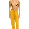 Sweatpants | Aviator Nation VINTAGE CABIN CASHMERE SWEATER PANT- GOLD GOLDWomen'sSweatpantsAviatorNation