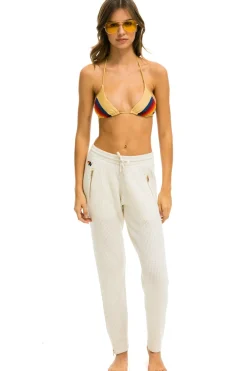 Sweatpants | Aviator Nation VINTAGE CABIN CASHMERE SWEATER PANT- VINTAGE WHITE VINTAGEWHITEWomen'sSweatpantsAviatorNation