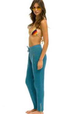 Sweatpants | Aviator Nation VINTAGE CABIN CASHMERE SWEATER PANT- COBALT COBALTWomen'sSweatpantsAviatorNation