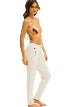 Sweatpants | Aviator Nation VINTAGE CABIN CASHMERE SWEATER PANT- VINTAGE WHITE VINTAGEWHITEWomen'sSweatpantsAviatorNation