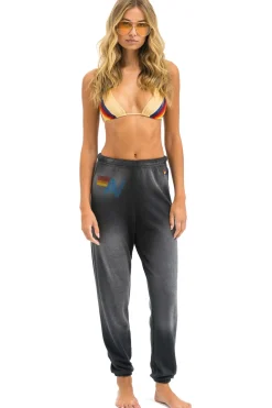 Sweatpants | Aviator Nation VINTAGE LOGO WOMENS SWEATPANTS - FADED SMOKE FADEDSMOKE