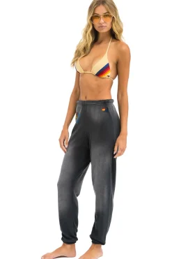 Sweatpants | Aviator Nation VINTAGE LOGO WOMENS SWEATPANTS - FADED SMOKE FADEDSMOKE