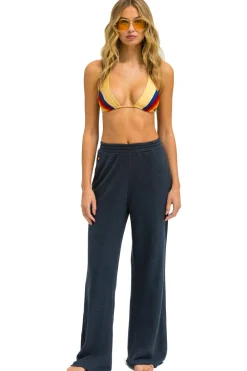 Sweatpants | Aviator Nation WIDE LEG POCKET SWEATPANTS - CHARCOAL