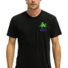 Tees | Collab Merchandise | Aviator Nation WILL FERRELL 2023 CREW TEE - BLACK