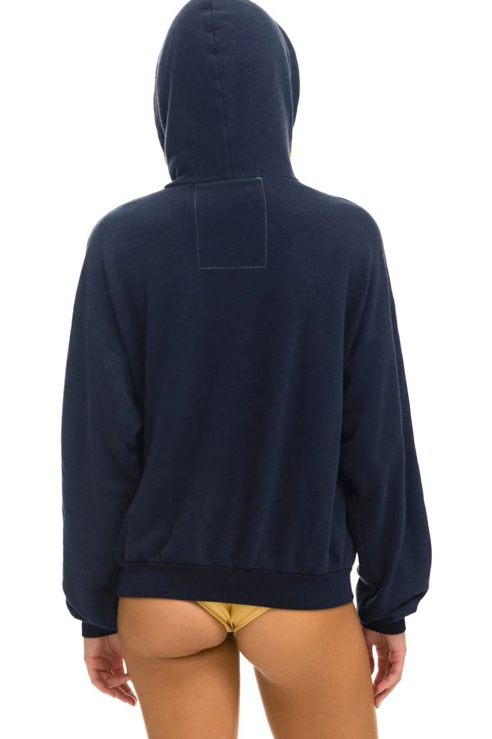 Hoodies | Collab Merchandise | Aviator Nation WINDY CITY SMOKEOUT 2024 PULLOVER HOODIE RELAXED - NAVY