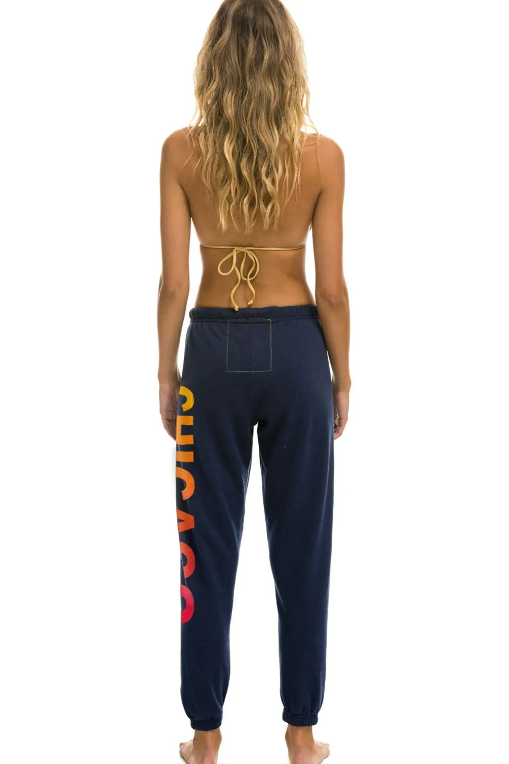 Collab Merchandise | Collab Merchandise | Aviator Nation WINDY CITY SMOKEOUT 2024 UNISEX SWEATPANTS - NAVY