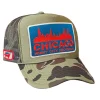 Collab Merchandise | Collab Merchandise | Aviator Nation WINDY CITY SMOKEOUT 2024 VINTAGE LOW RISE TRUCKER