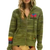 Hoodies | Collab Merchandise | Aviator Nation WINDY CITY SMOKEOUT 2024 ZIP HOODIE - CAMO