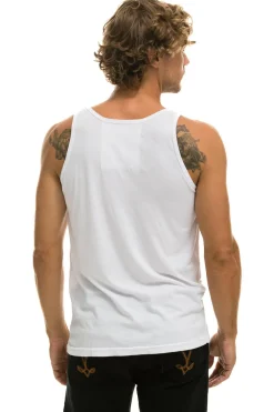 Collab Merchandise | Collab Merchandise | Aviator Nation WM PHOENIX OPEN 2023 UNISEX TANK TOP - WHITE