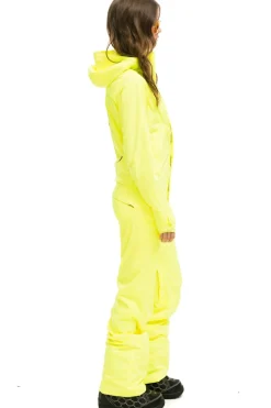 Powder Suits | Aviator Nation WOMEN'S 3 LAYER BOLT POWDER SUIT - NEON YELLOW NEONYELLOW