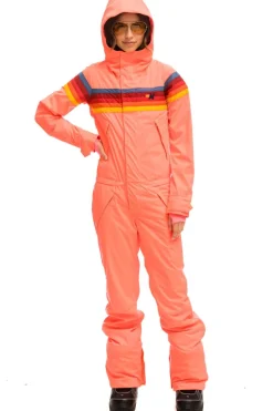 Powder Suits | Aviator Nation WOMEN'S 3 LAYER POWDER SUIT - NEON FLAMINGO NEONFLAMINGO
