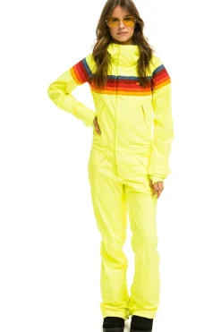 Powder Suits | Aviator Nation WOMEN'S 3 LAYER POWDER SUIT - NEON YELLOW NEONYELLOW