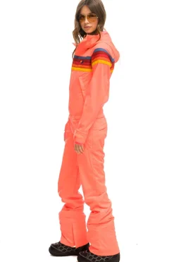 Powder Suits | Aviator Nation WOMEN'S 3 LAYER POWDER SUIT - NEON FLAMINGO NEONFLAMINGO