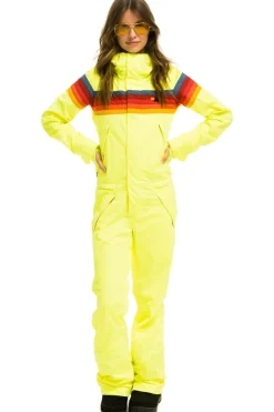 Powder Suits | Aviator Nation WOMEN'S 3 LAYER POWDER SUIT - NEON YELLOW NEONYELLOW